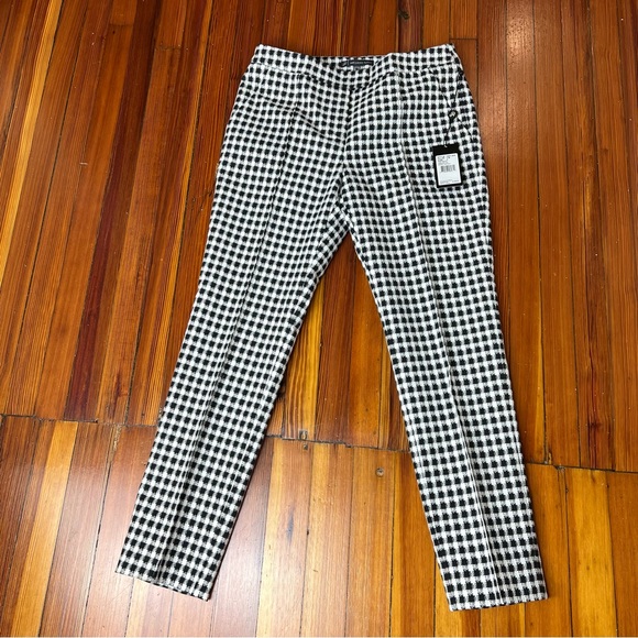 ADRIANNA PAPELL Jacquard Pants Size 4 - Picture 4 of 16